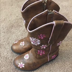 Toddler Girl size 9.5 cowgirl boots